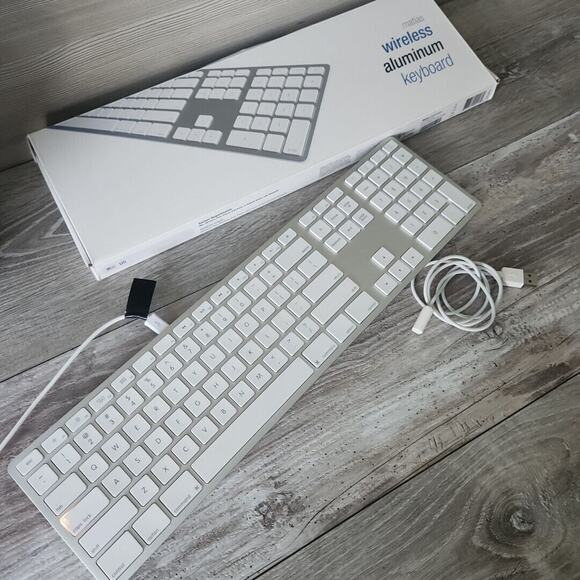 Bluetooth Wireless Matias Aluminum Keyboard FK418BTS / Apple / macOS / Windows 4 - Picture 2 of 12